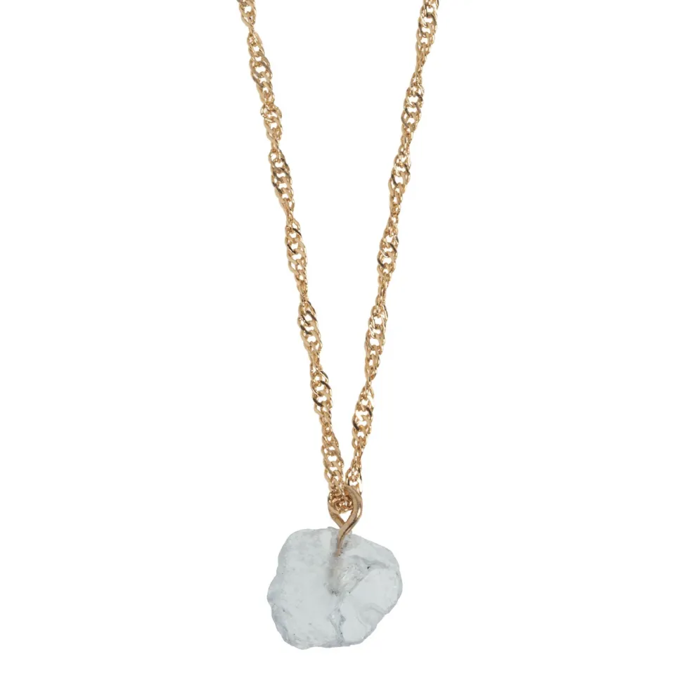 Timi of Sweden: Looking good! Aquamarine Necklace - Gold (Smykke, Necklace)
