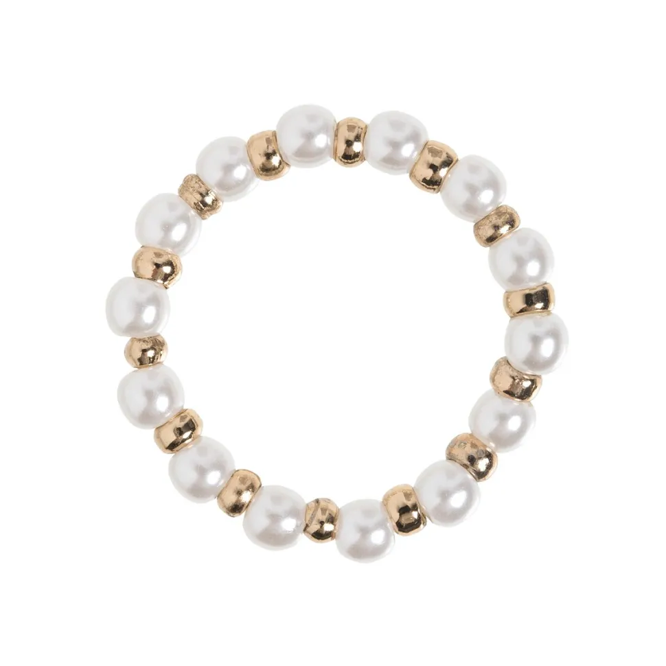Timi of Sweden: Pearl and Gold Bead Ring (Smykke, Rings)