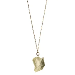Timi of Sweden: Precious stone Necklace, Gold - Citrine (Smykke, Necklace)