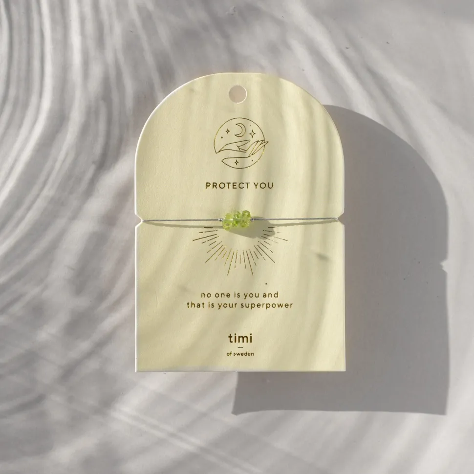 Timi of Sweden: Protect You Peridot Bracelet (Smykke, Bracelets)