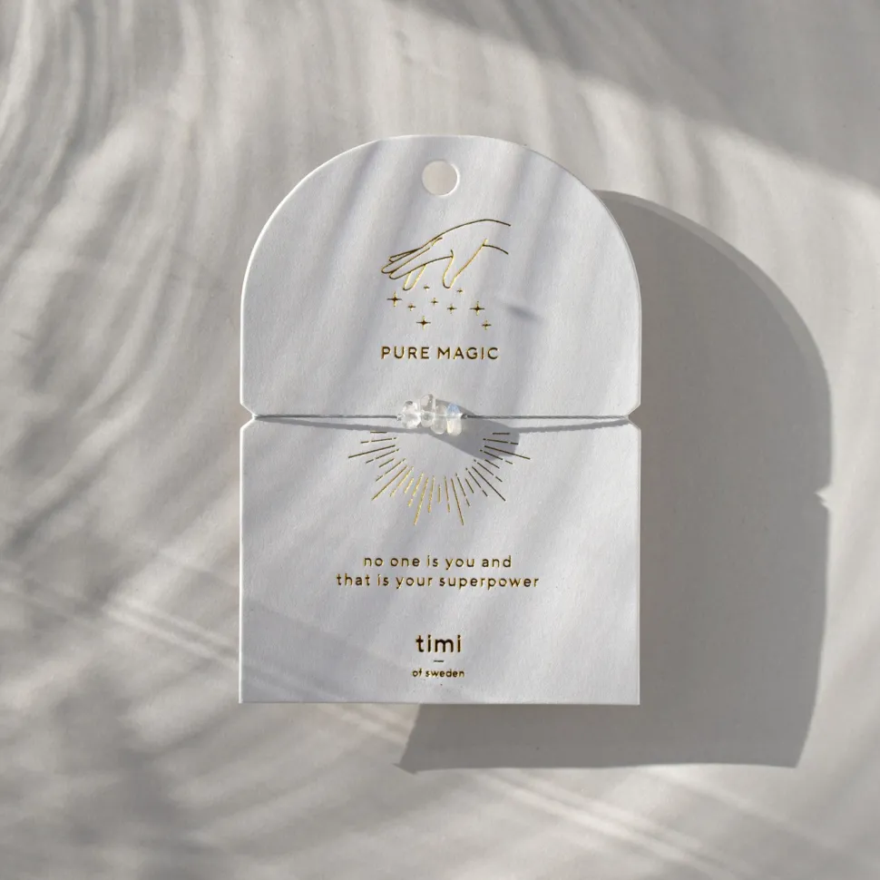 Timi of Sweden: Pure Magic Clear Quartz Chip Bracelet (Smykke, Bracelets)