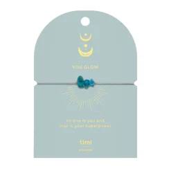Timi of Sweden: You Glow Blue Apatite Bracelet (Smykke, Bracelets)