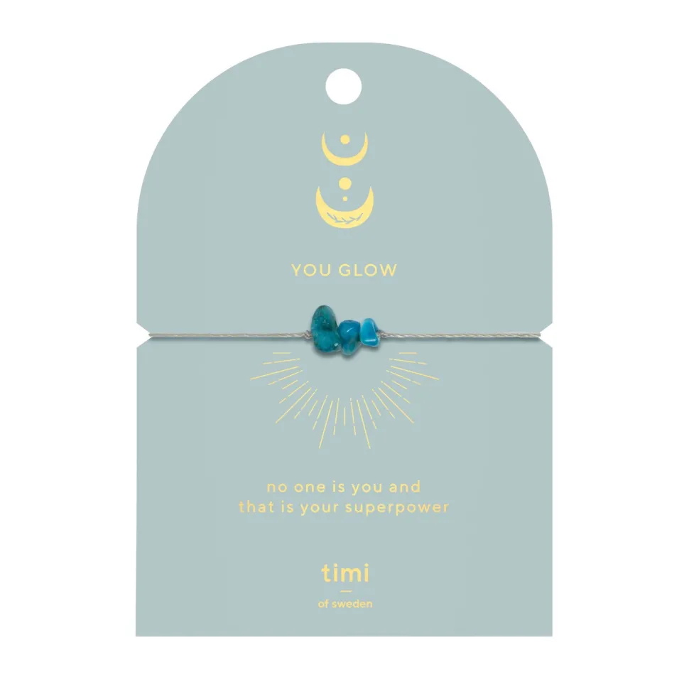 Timi of Sweden: You Glow Blue Apatite Bracelet (Smykke, Bracelets)