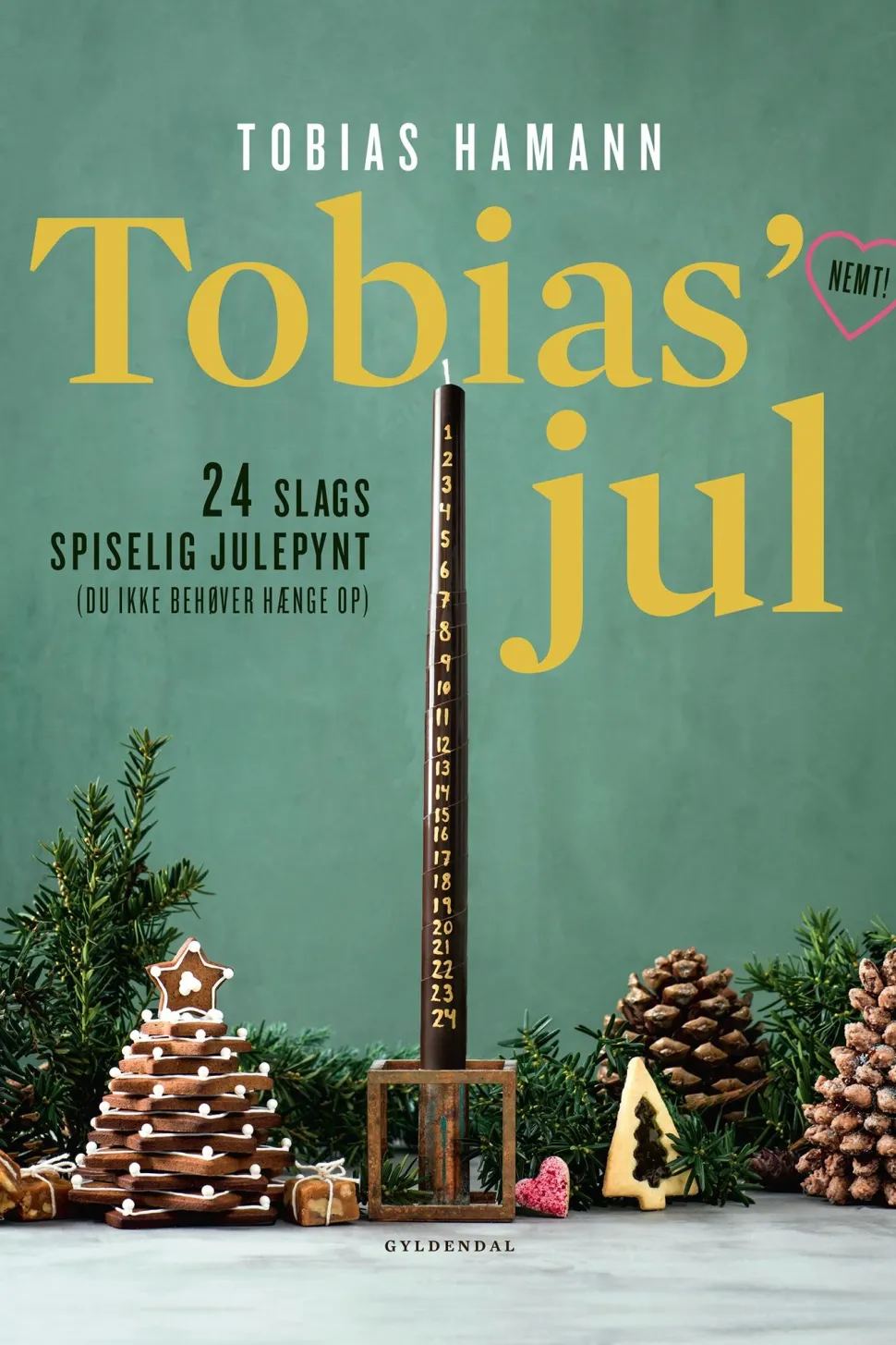 Tobias’ jul: 24 slags spiselig julepynt (du ikke behøver hænge op) (Ebog, epub, Dansk) af Tobias Hamann