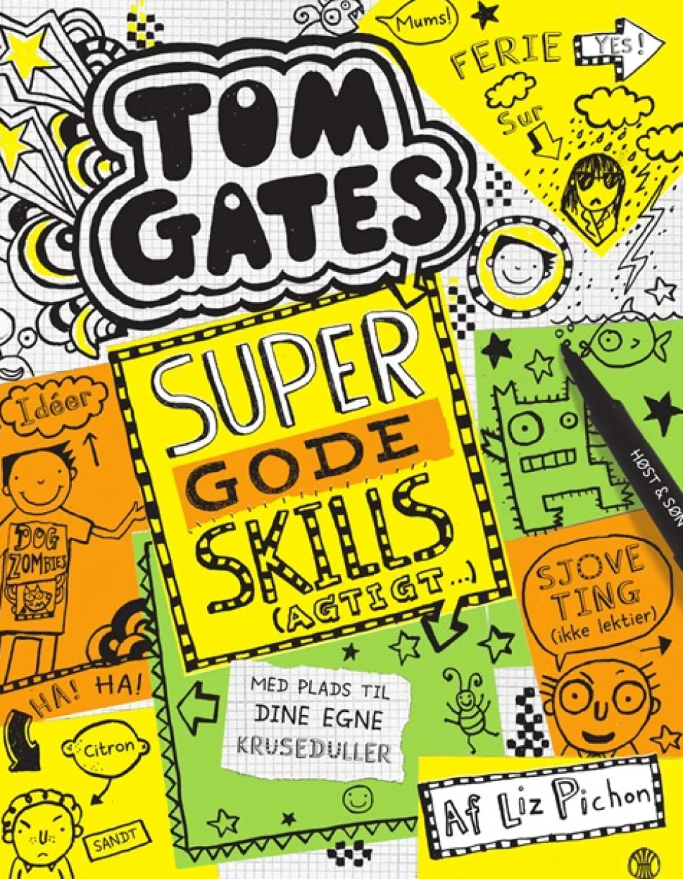 Tom Gates 10 - Supergode skills (agtigt) (Bog, Hæftet, Dansk) af Liz Pichon