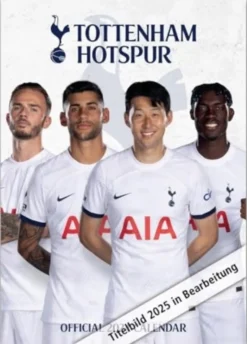 Tottenham Hotspur FC 2025 A3 Calendar (Kalender, Calendar, Engelsk)