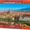 Udsigt over Firenze, 600 brikker (Spil)