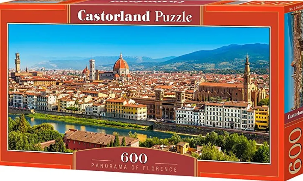 Udsigt over Firenze, 600 brikker (Spil)