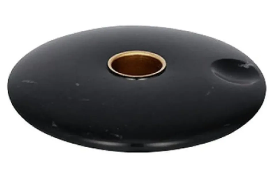 Uyuni Chamber Candleholder Black (LED-lys)