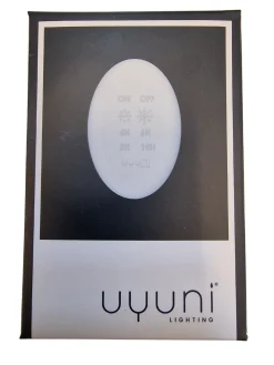 Uyuni fjernbetjening hvid (LED-lys)