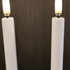 UYUNI LED 2-pak Juletræslys m. 3D flamme (LED-lys)