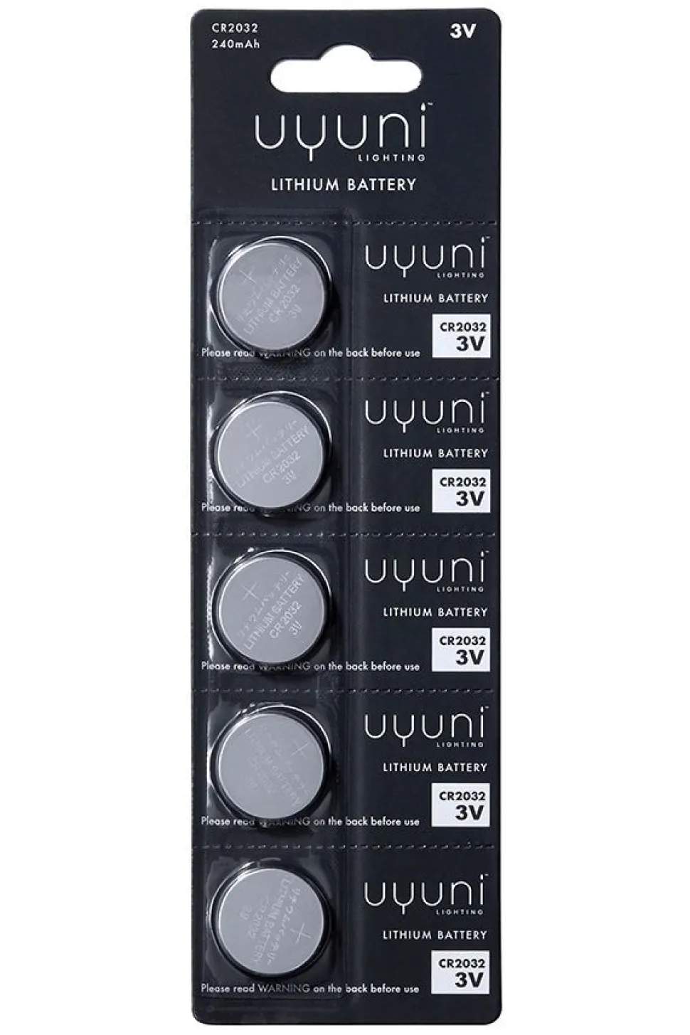 Uyuni Lithium Battery 3Vx5 (LED-lys)