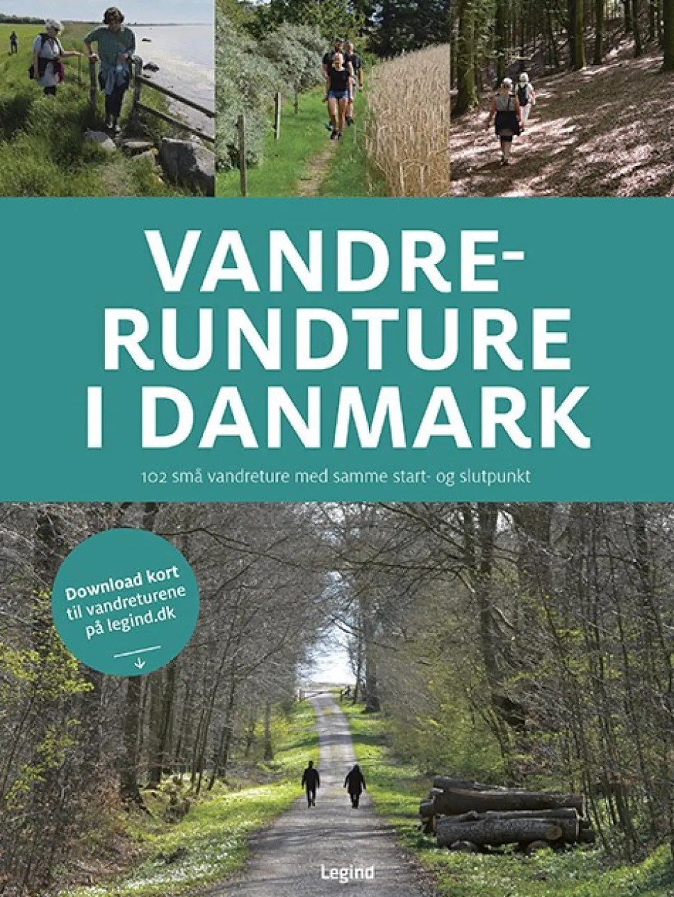Vandrerundture i Danmark: 102 små vandreture med samme start- og slutpunkt (Bog, Indbundet, Dansk) af Torben Gang Rasmussen