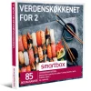Verdenskøkkenet for 2: 1 middag for 2 personer (Oplevelsesgave, Gavekort)