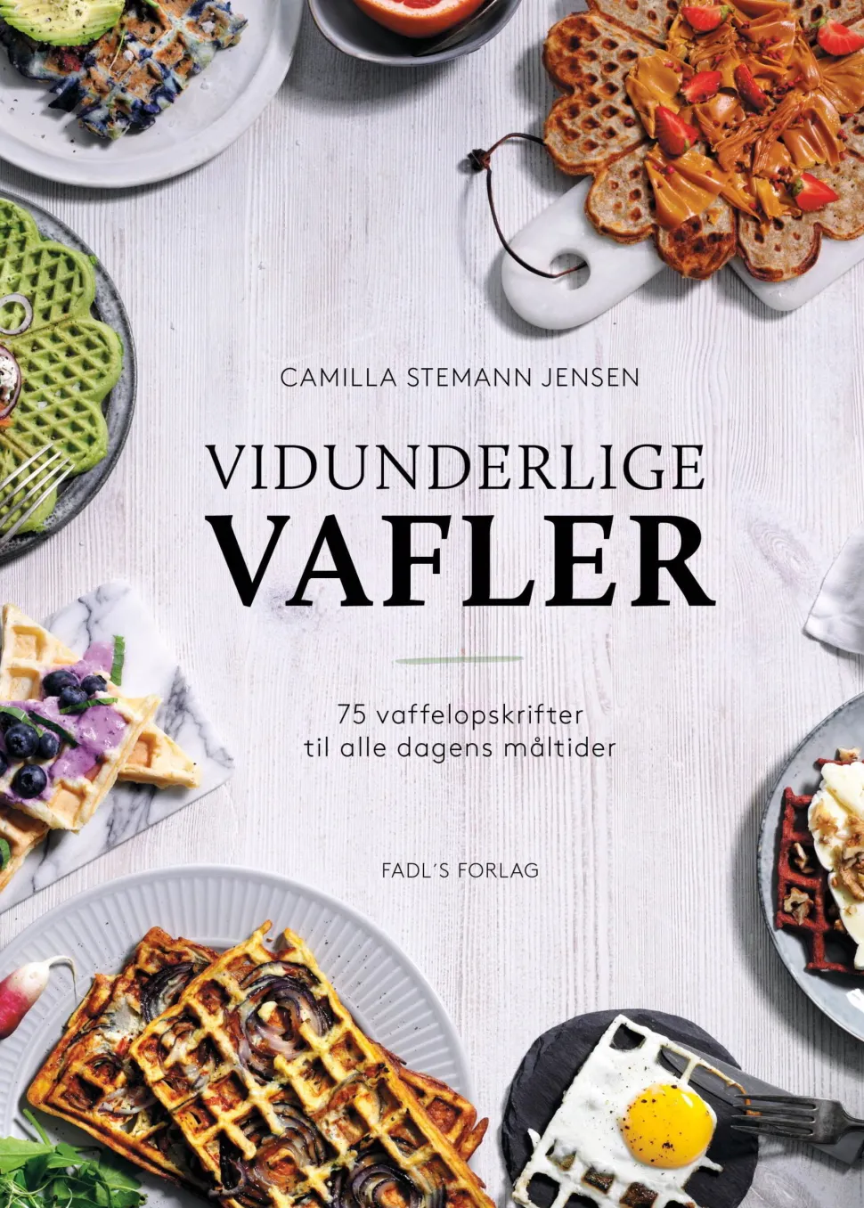 Vidunderlige Vafler (Bog, Hardback, Dansk) af Camilla Stemann Jensen