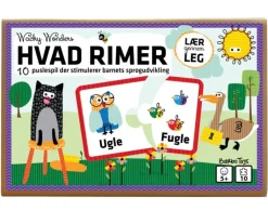Wacky Wonders - Hvad rimer - Puslespil: Wacky Wonders - Rime Puslespil (Spil, Dansk)