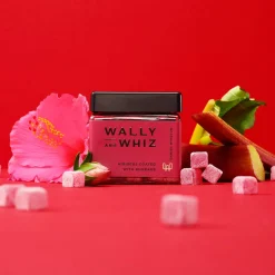 Wally and Whiz – Hibiscus med rabarber, 140g (Vingummi)