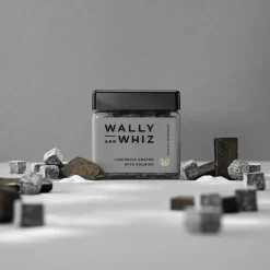 Wally and Whiz – Lakrids med salmiak, 140g (Vingummi)