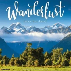 Wanderlust 2025 7 X 7 Mini Wall Calendar (Kalender, Calendar, Engelsk) af Willow Creek Press