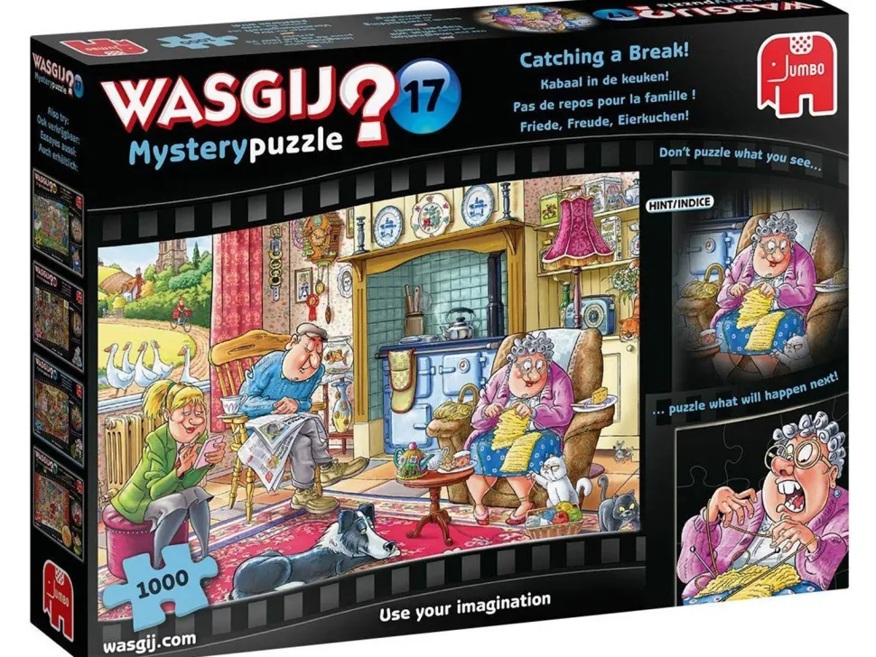 Wasgij Puslespil Pause 1000 Brikker (Spil)
