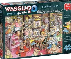 Wasgij Puslespil Sunday Lunch - 1000 Brikker (Spil)