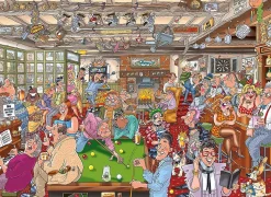 Wasgij Puslespil The Puzzlers Arms - 1000 Brikker (Spil)